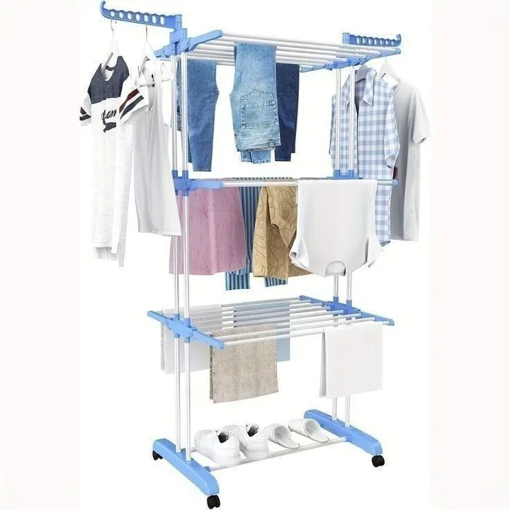 Three Layer Four Layer Clothes Hanger Rack – photo 4