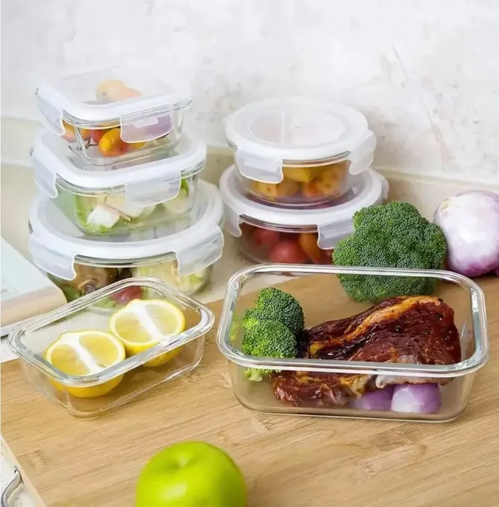Rectangle Glass Food Container 1040ml – photo 4