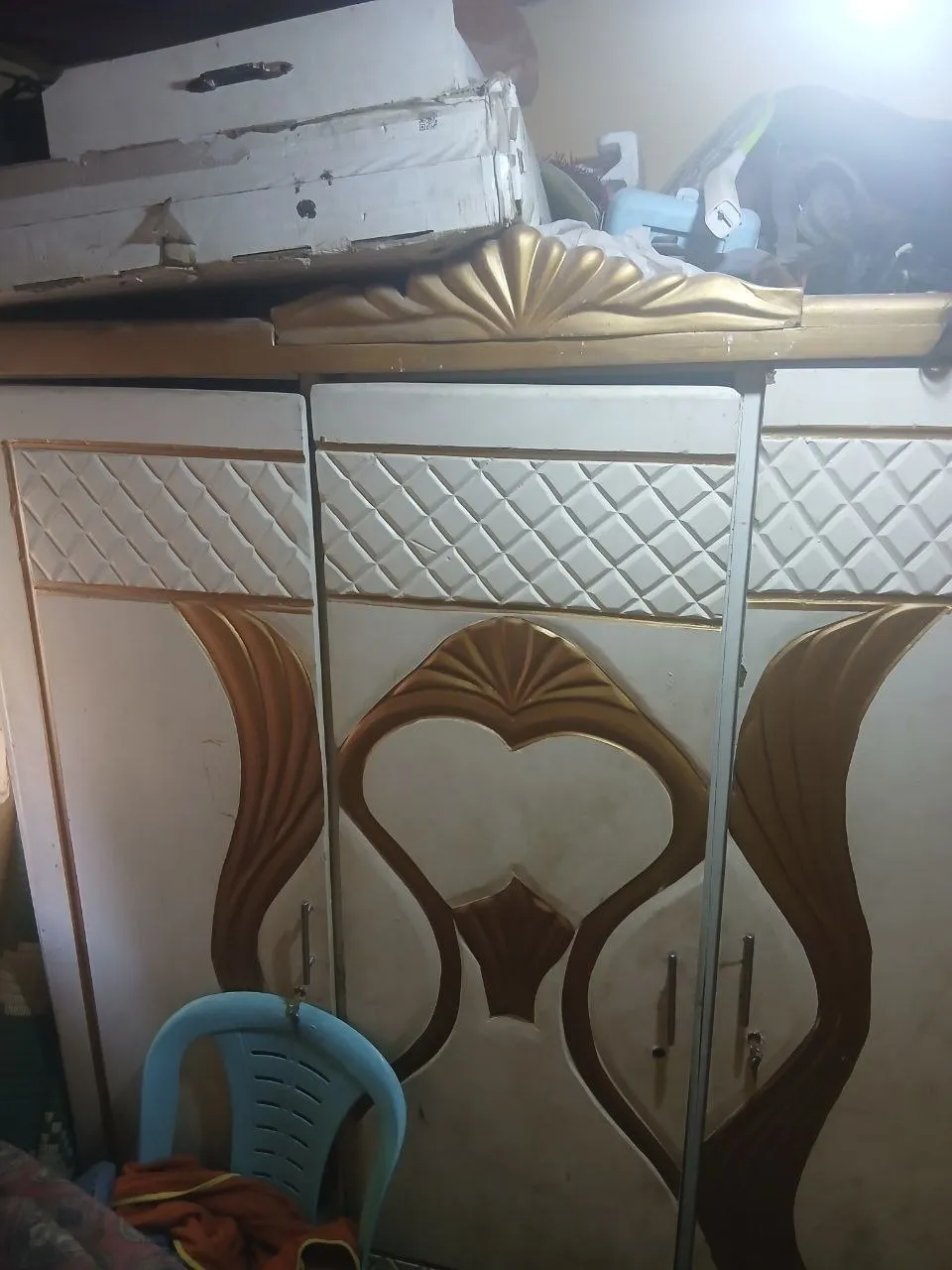 Three-Door Wooden Wardrobe Closet – photo 3