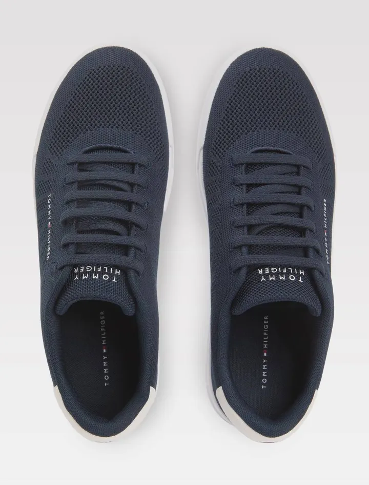 Tommy Hilfiger Leather Textile Sneakers – photo 4