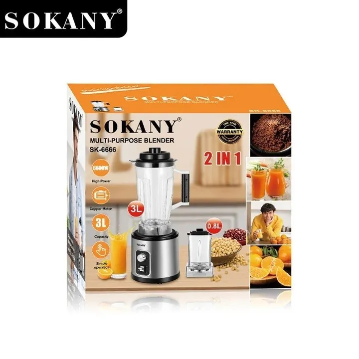 Sokany 2in1 Multi-Purpose Blender – photo 4