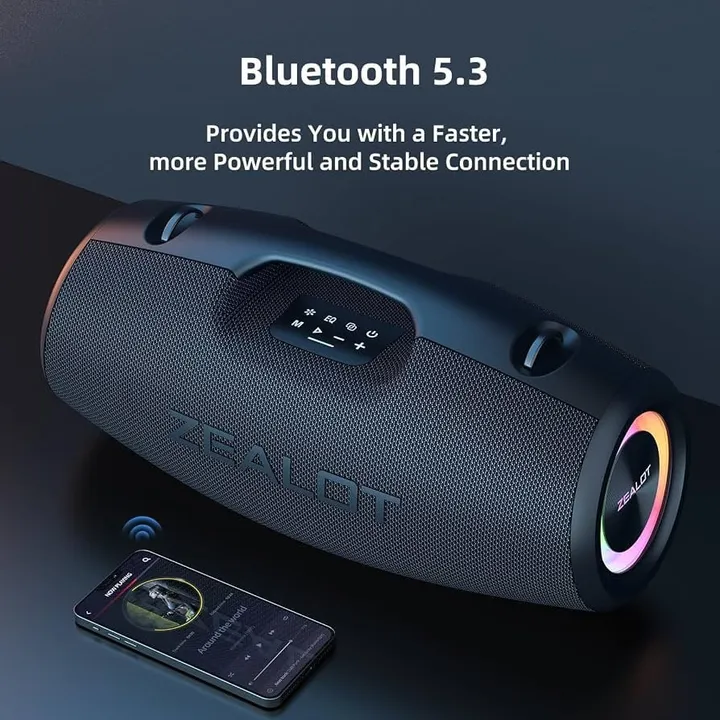 Zealot Bluetooth Speaker with Microphones – photo 3