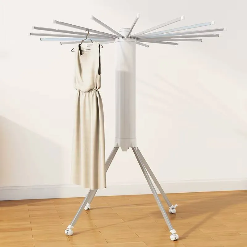 360° Rotating Foldable Clothes Drying Rack – photo 4