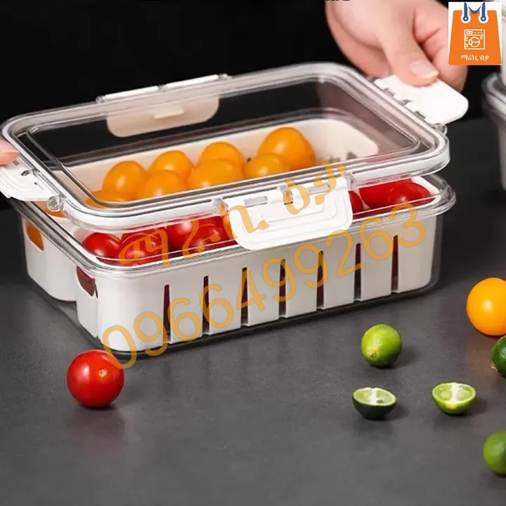 4-Piece Refrigerator Storage Box Set – photo 5