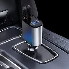 4-in-1 Retractable Fast Car Charger – photo 4