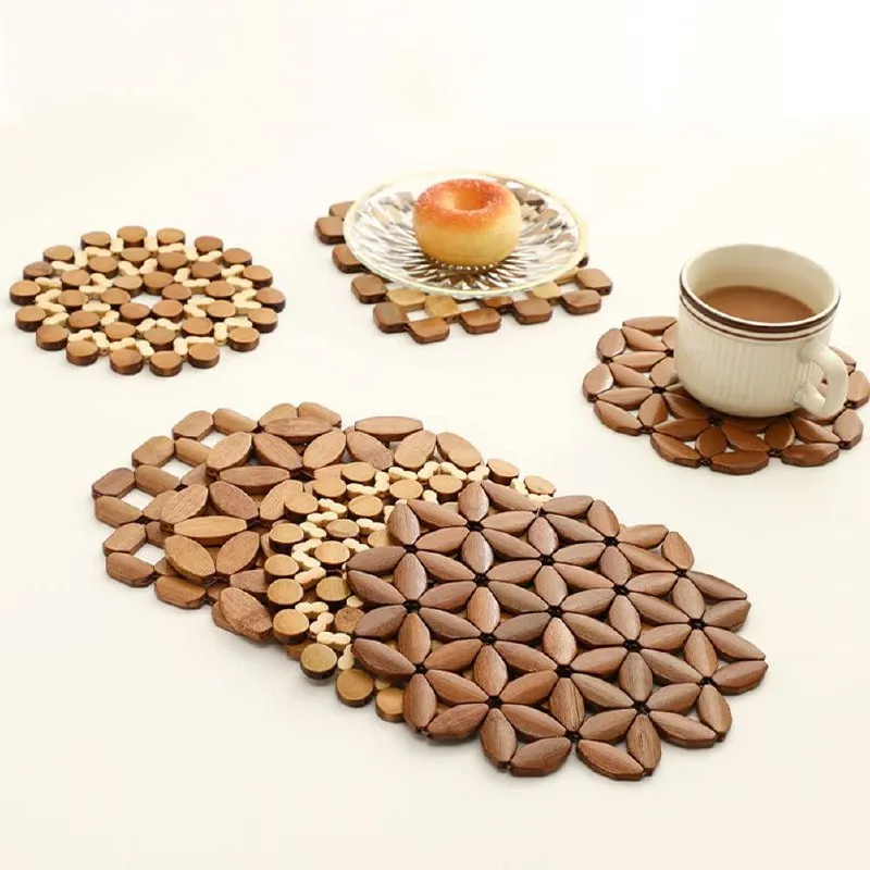 Eco-Friendly Bamboo Trivet Mat – photo 7