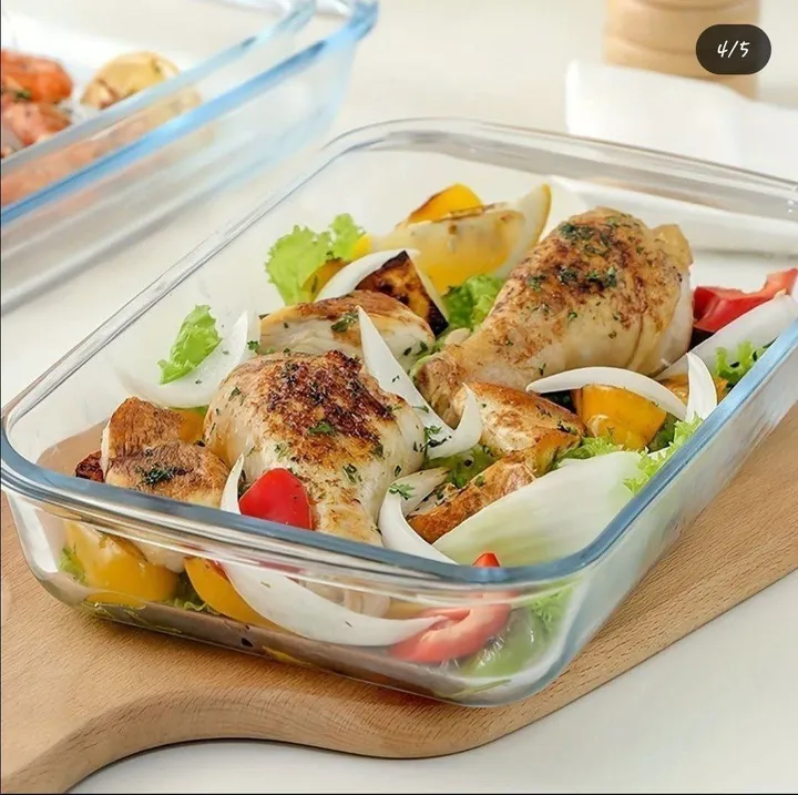 Tempered Glass Bakeware Set 3pcs – photo 4