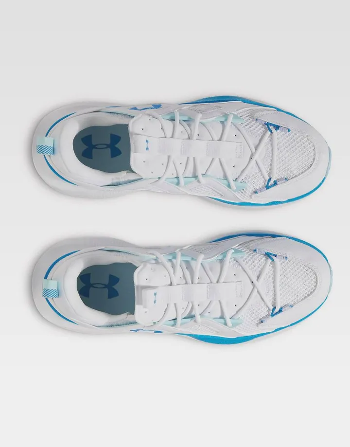 Under Armour White Blue Sneakers – photo 3