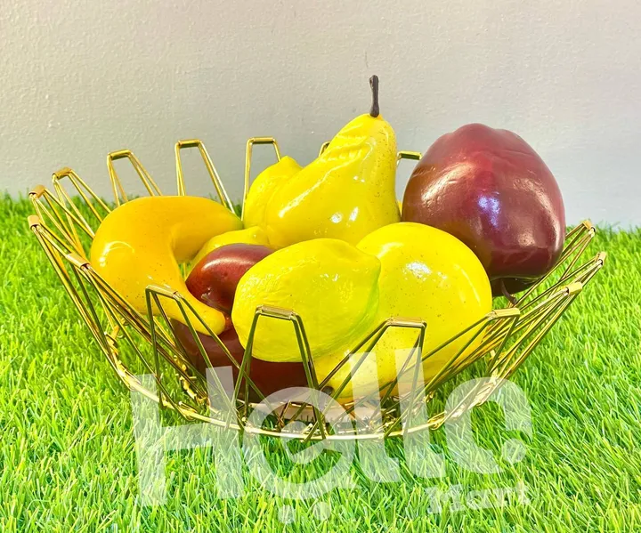 Decorative Metal Fruit Basket – photo 3