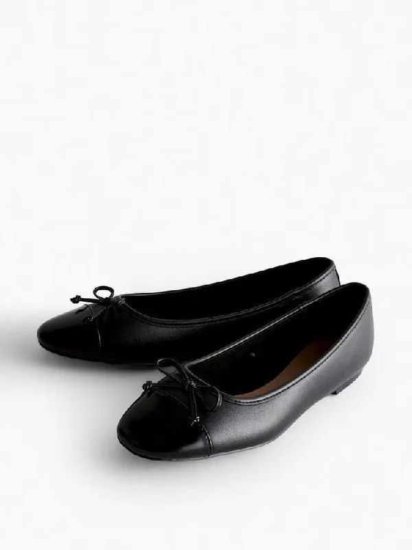 Primark Panelled Bow Ballerina Flat – photo 4