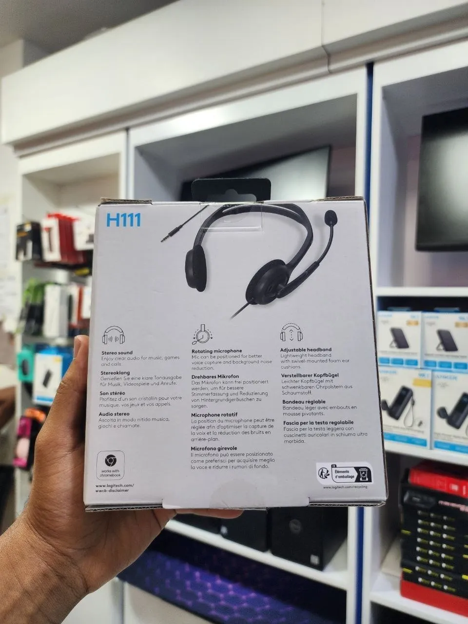 Logitech H111 Stereo Headset – photo 3