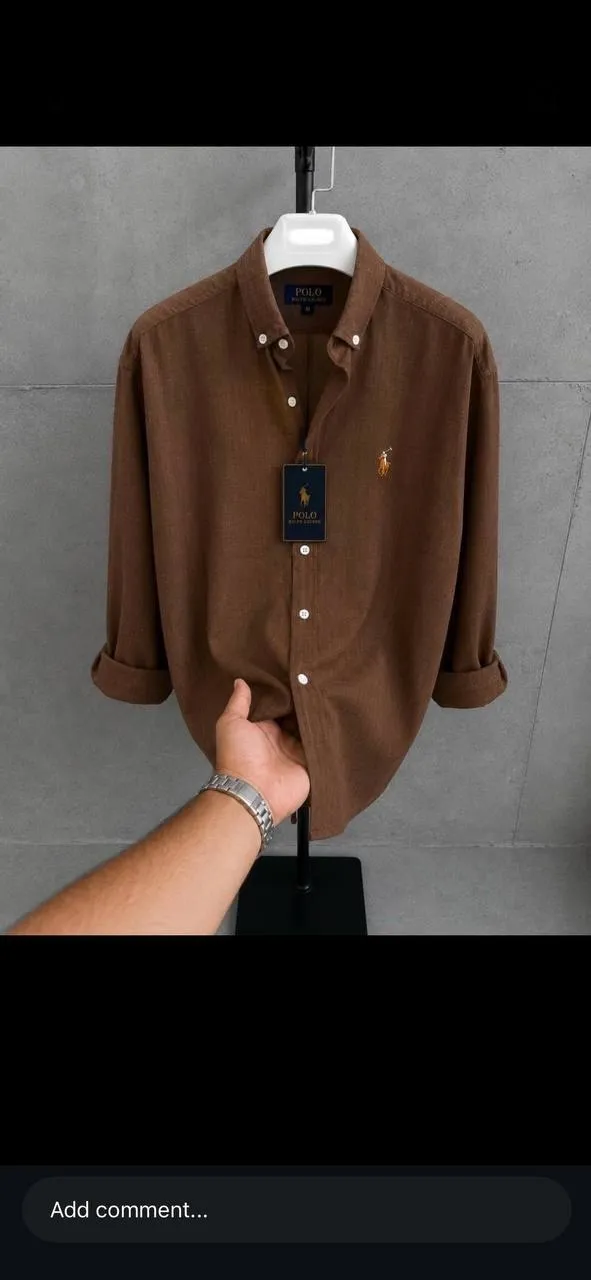 Polo Linen Men's Shirt – photo 4