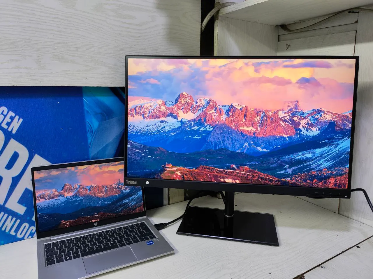 Lenovo ThinkVision 27 Inch 2K Monitor – photo 3