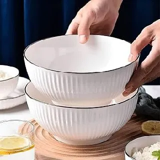 Beautiful White Serving Bowls – photo 5
