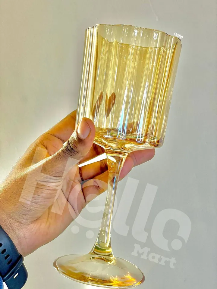 Large Quality Wine Glasses Set of 6 – photo 3