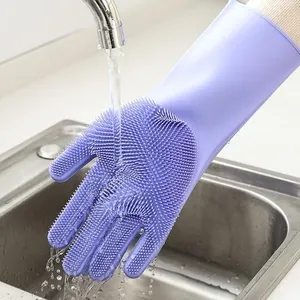 Magic Silicone Dish Washing Gloves