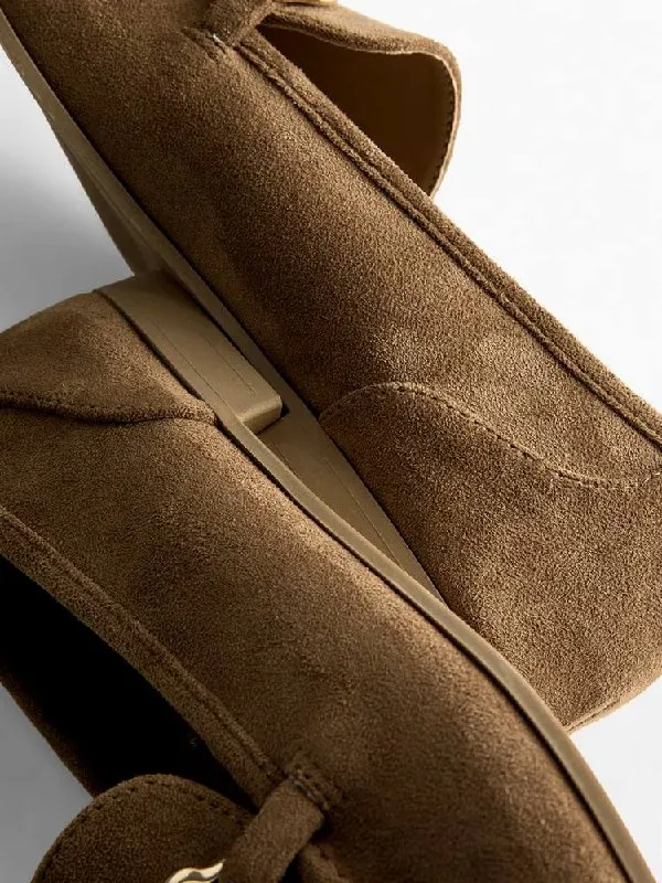 Primark Faux Suede Snaffle Buckle Loafers – photo 3