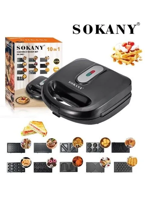Sokany 10 in 1 Waffle Maker – photo 3