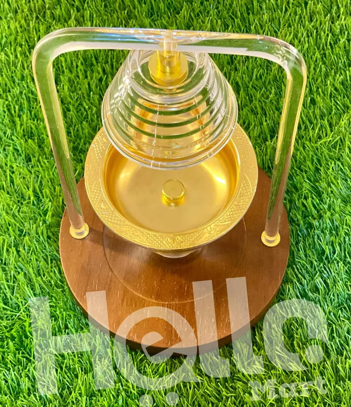 Decorative Glass Incense Burner – photo 3
