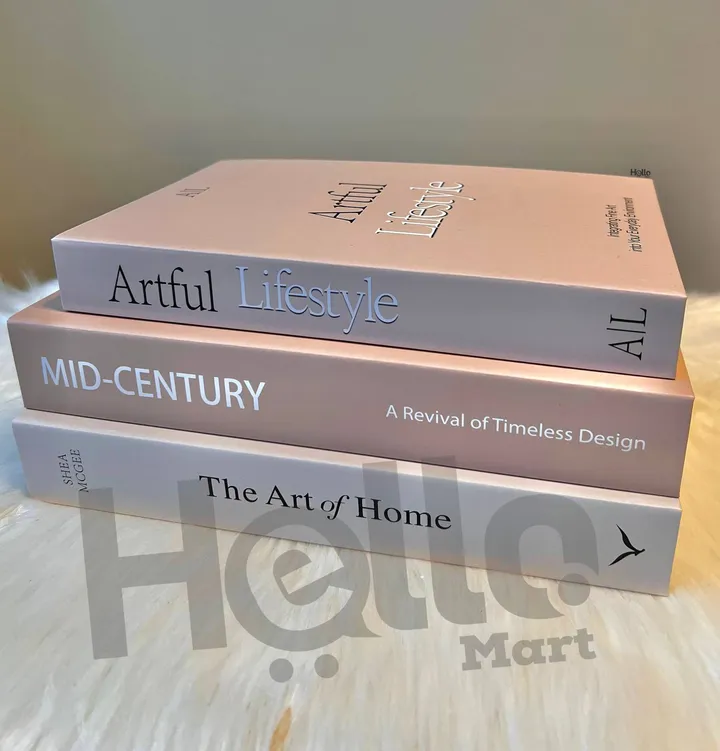 3 Pcs Decoration Books Set – photo 3