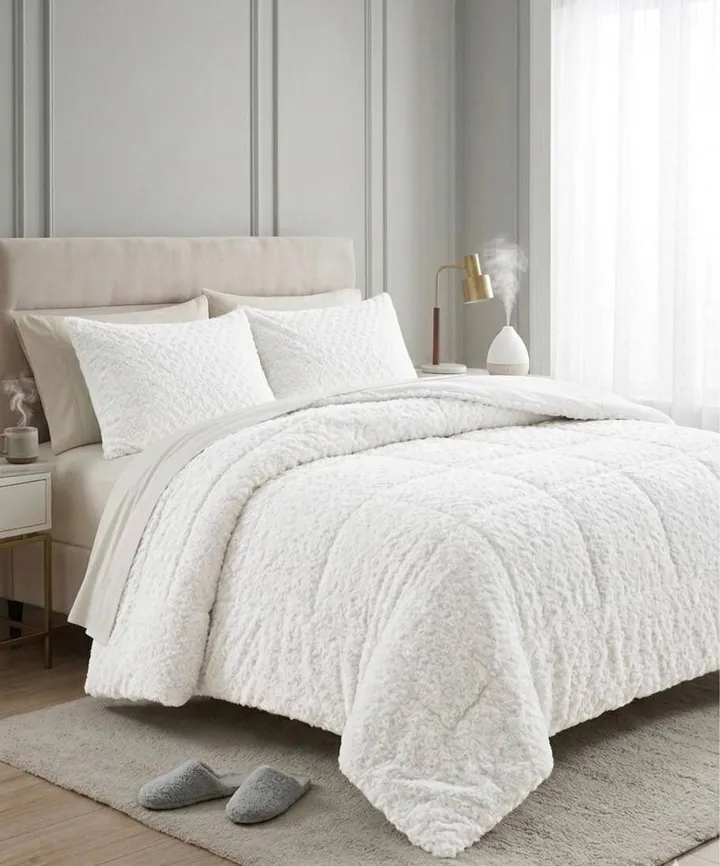 Fur Comforter Set 4 Pieces – photo 6