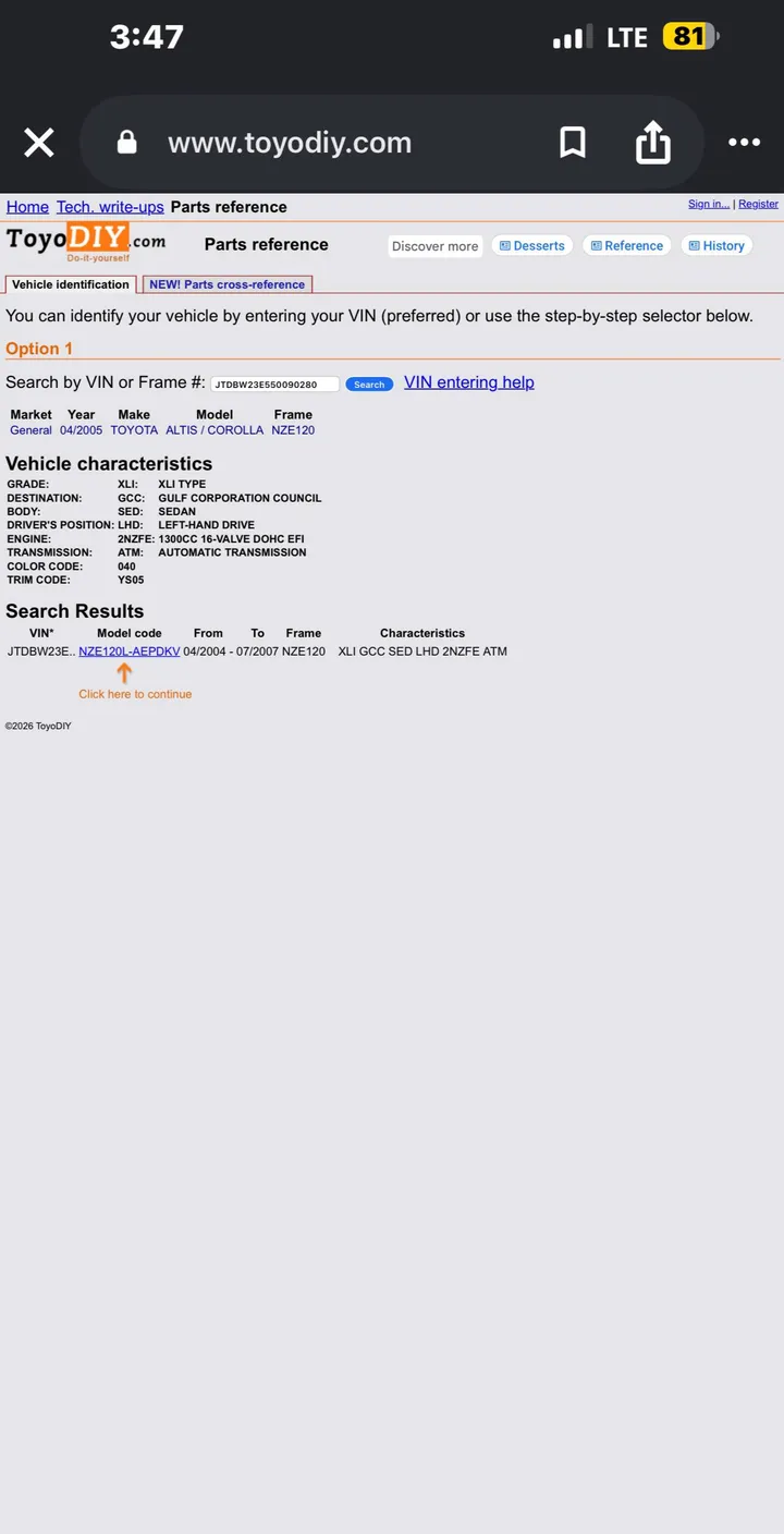 Toyota Corolla 2005 Automatic – photo 9