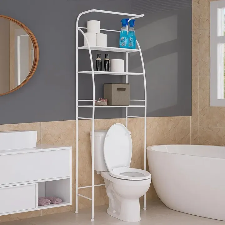 3-Tier Over Toilet Metal Rack – photo 3