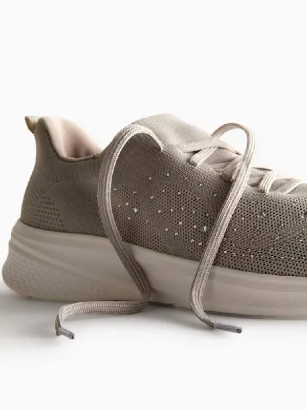 Primark Diamante Detail Slip On Trainers – photo 3