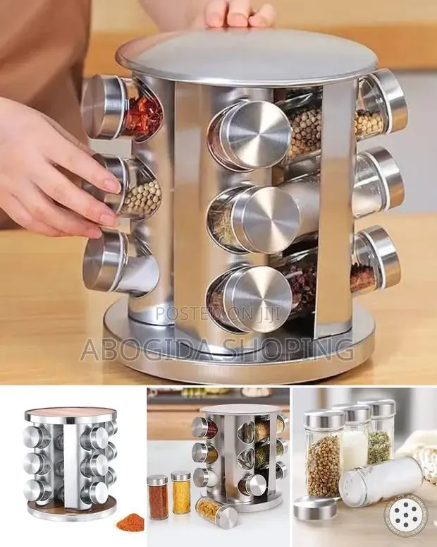 12-Jar Rotating Spice Carousel – photo 5