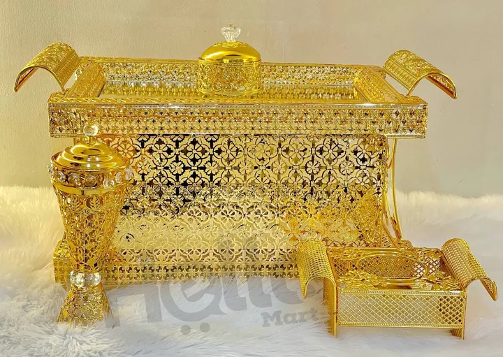 Large Coffee Rekebot Serving Set – photo 3