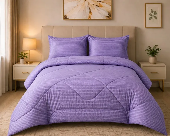 Cotton Double Face Comforter Set – photo 5