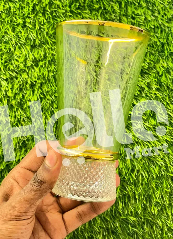 Quality Glass Drinking Cups 6 Pieces – photo 3