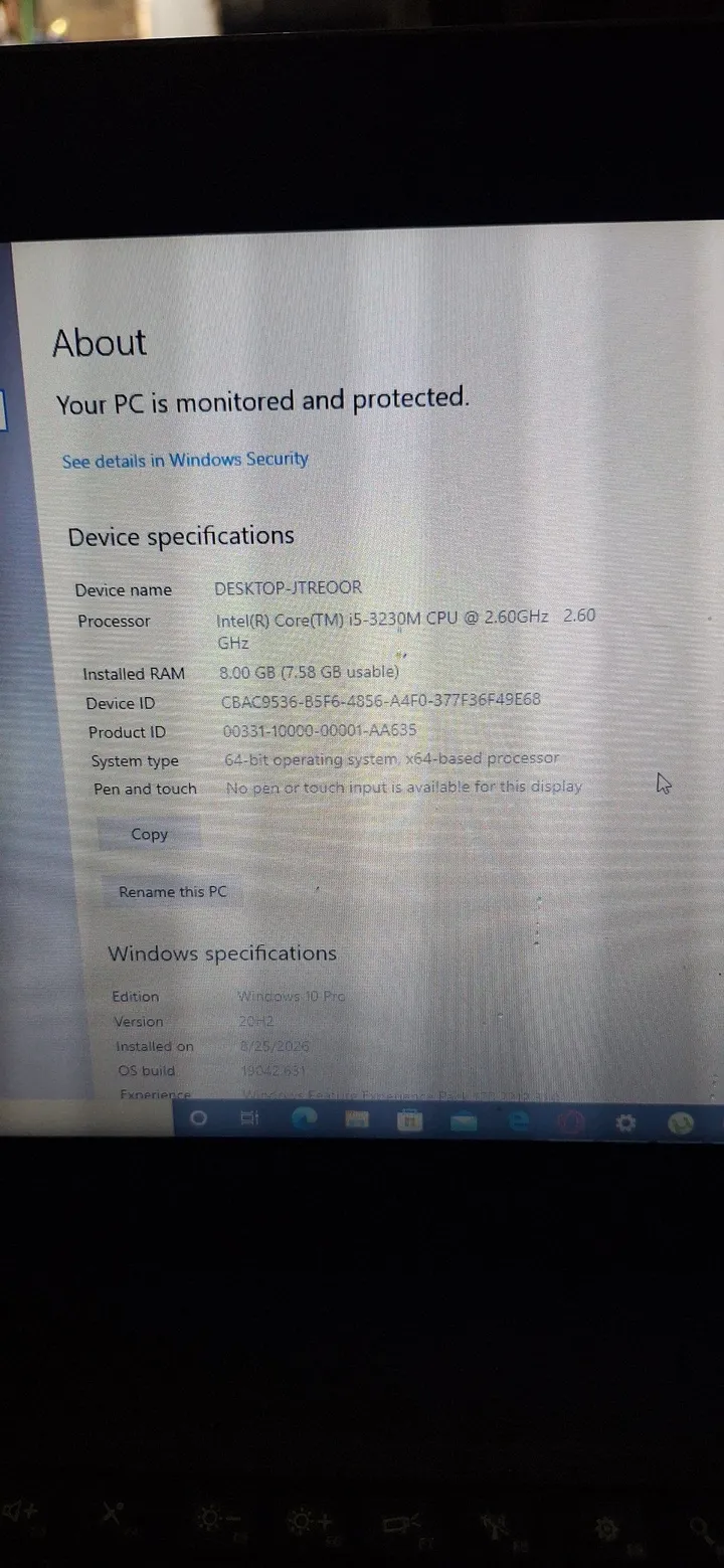 Lenovo ThinkPad i5 8GB Laptop – photo 4