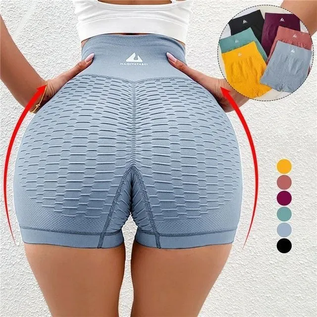 High Waist Butt Lifting Yoga Shorts – photo 3