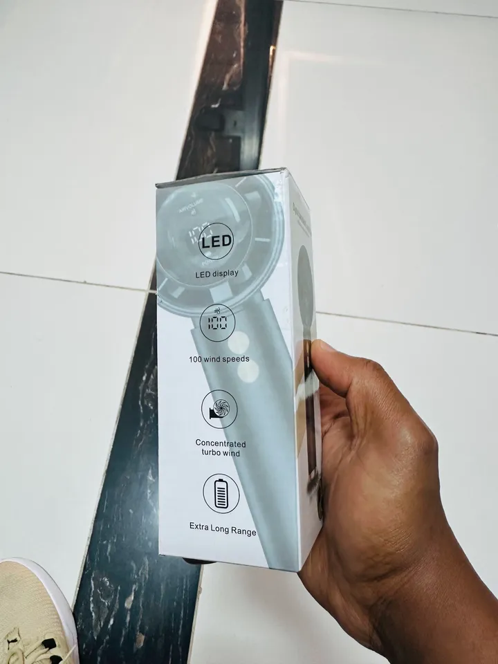Digital Handheld Small Fan N68 – photo 4