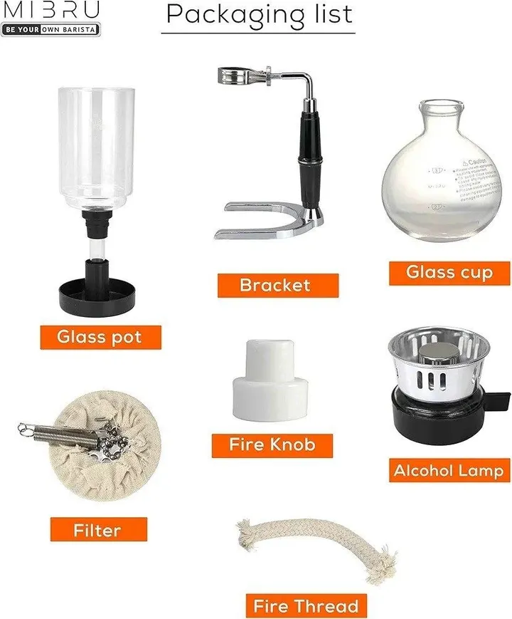 MIBRU Syphon Coffee Maker – photo 4