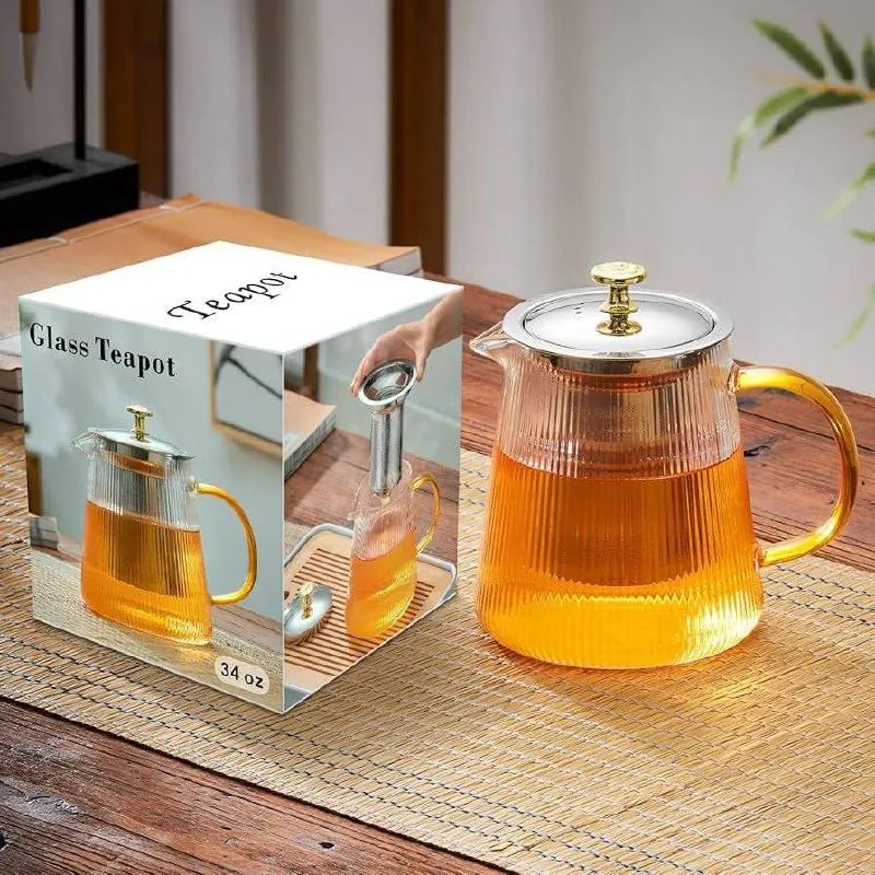 Glass Tea Pot 850ml – photo 4
