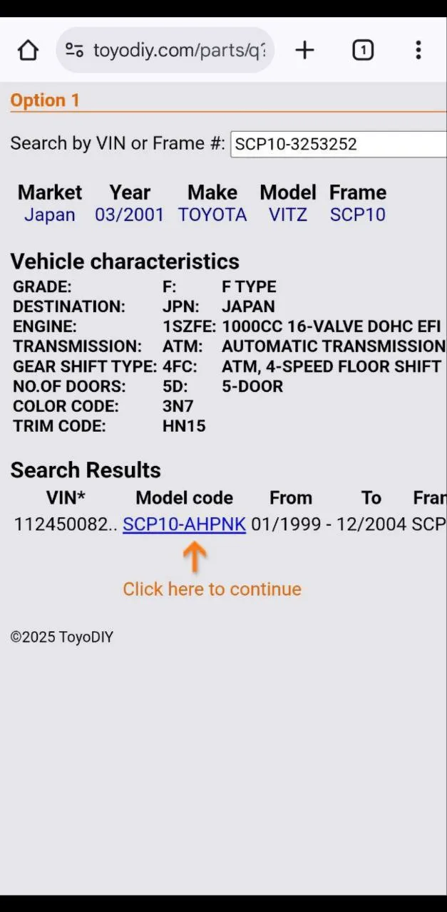 Toyota Vitz 2001 Automatic – photo 6