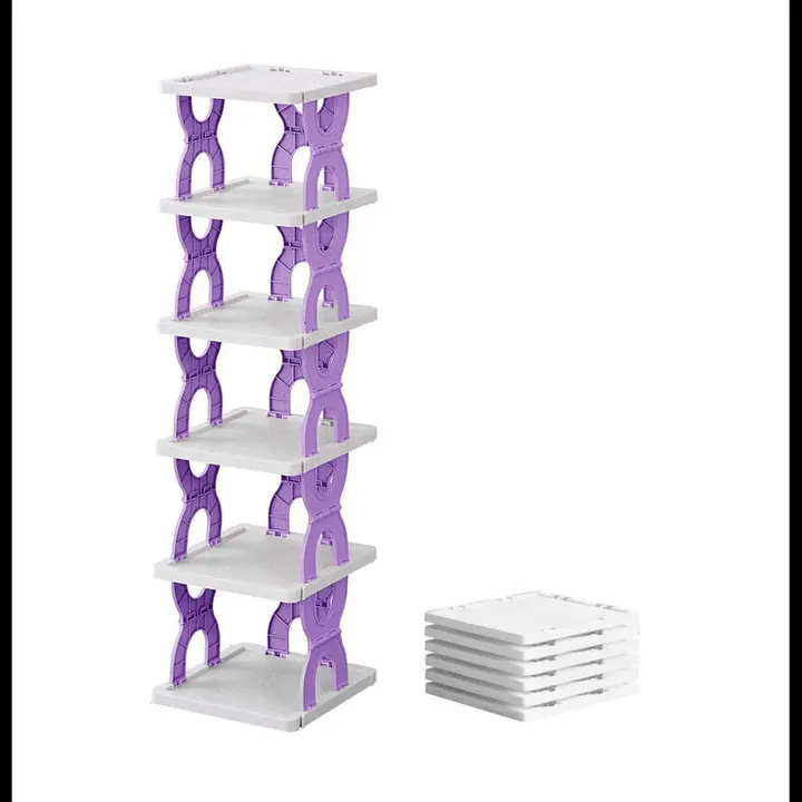 Six-Layer Folding Shoe Rack – photo 3