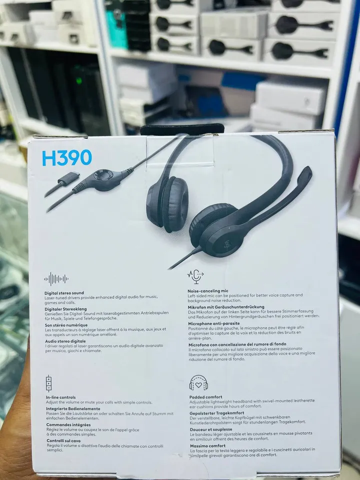 Logitech H390 USB Headset – photo 3