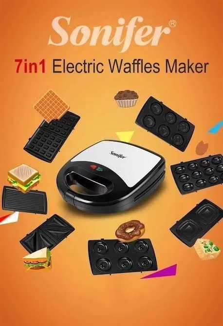 Sonifer 7 In 1 Multi Snacks Maker – photo 3