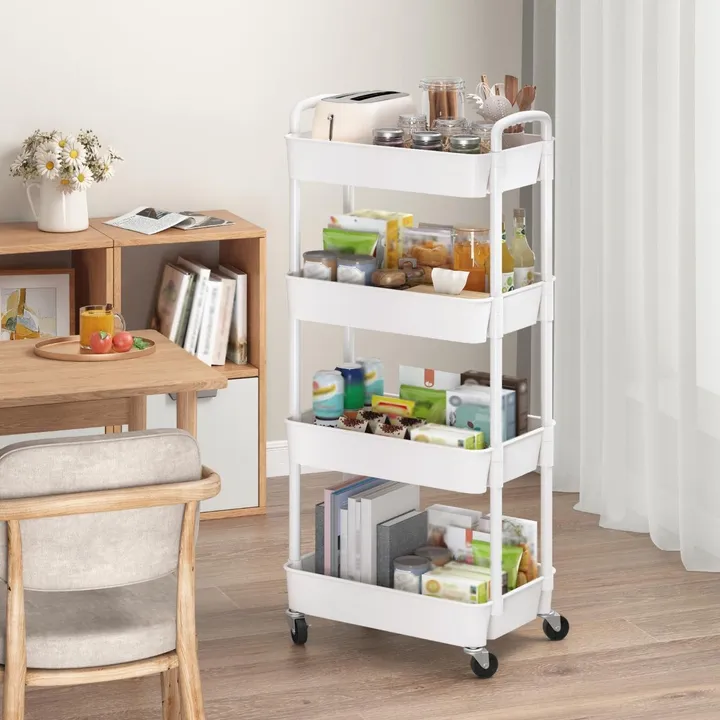 4-Layer Movable Kitchen Storage Rack – photo 4