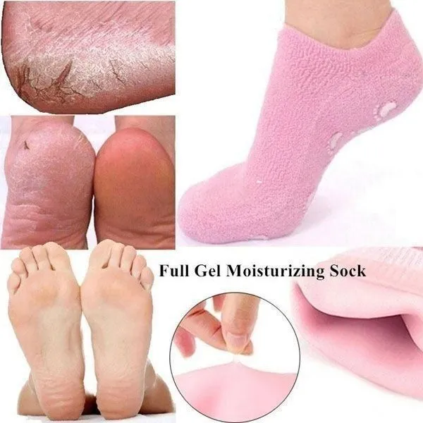 Soft Moisturizing Gel Socks Foot Care – photo 3