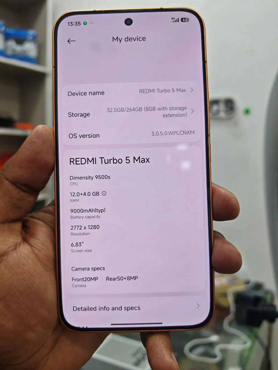 Redmi Turbo 5 Max 256GB 12GB – photo 3