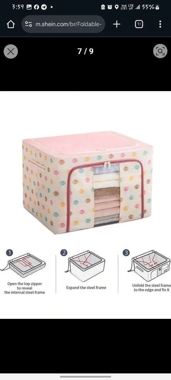 Large High Quality Clothes Storage Bag – photo 4