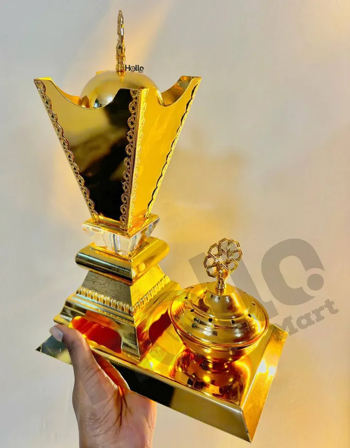 Golden Incense Burner Holder Set – photo 3