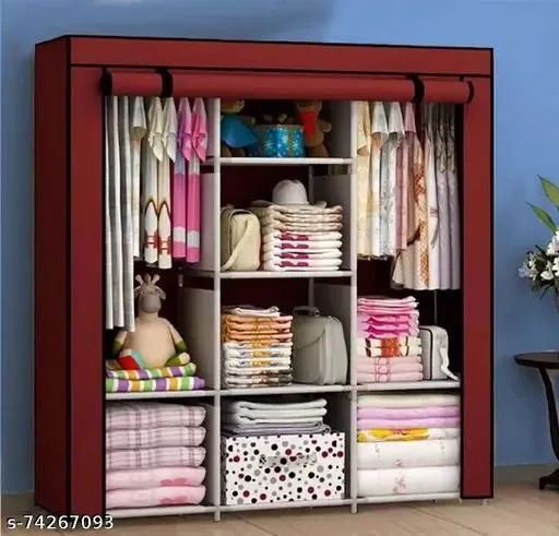 Modern Fabric Wardrobe Closet 175cm – photo 3