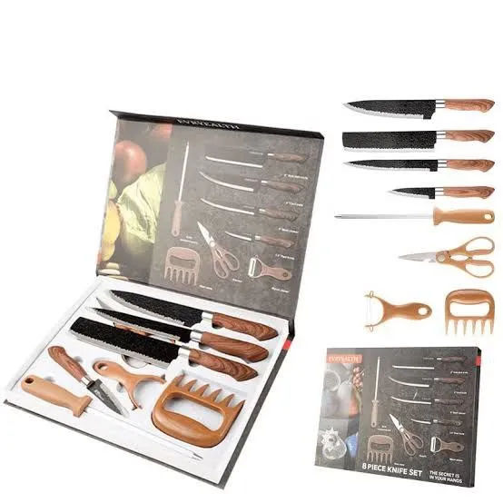 8pcs Complete Kitchen Knife Set – photo 4