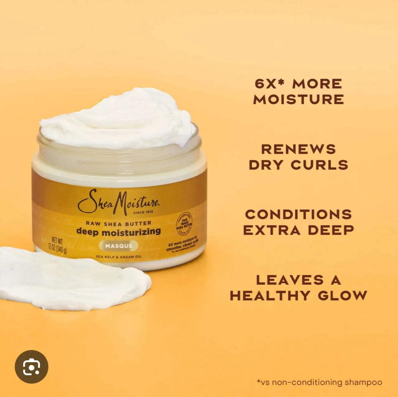 SheaMoisture Raw Shea Butter Masque – photo 3
