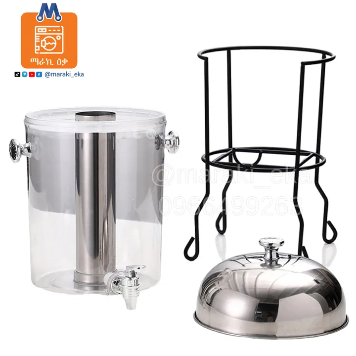 8L Dispenser Jar With Stand Rack – photo 3